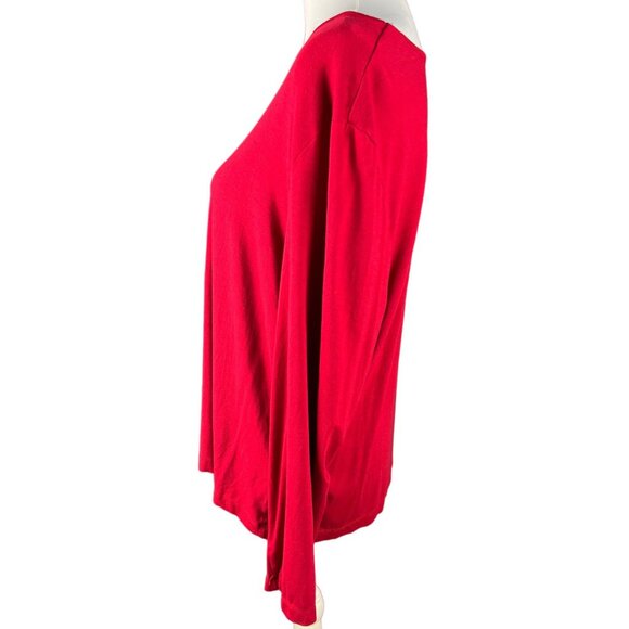 Vintage Chico's Oversized Flowy Long sleeve Top Size XL - Picture 2 of 5